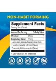 MidNite Drug-Free Sleep Aid, Chewable Tablets, Cherry Flavored, 30 Count, Melatonin & Herbs Dietary Supplement