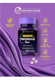 Carlyle Melatonin 5mg Fast Dissolve Tablets - Berry Flavor, 300 Count