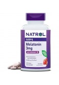 Natrol Melatonin 3mg, Strawberry-Flavored Dietary Supplement for Restful Sleep, 150 Fast-Dissolve Tablets, 150 Day Supply