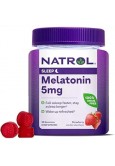 Natrol, 5mg Gummy, Melatonin, Strawberry, 90 Count