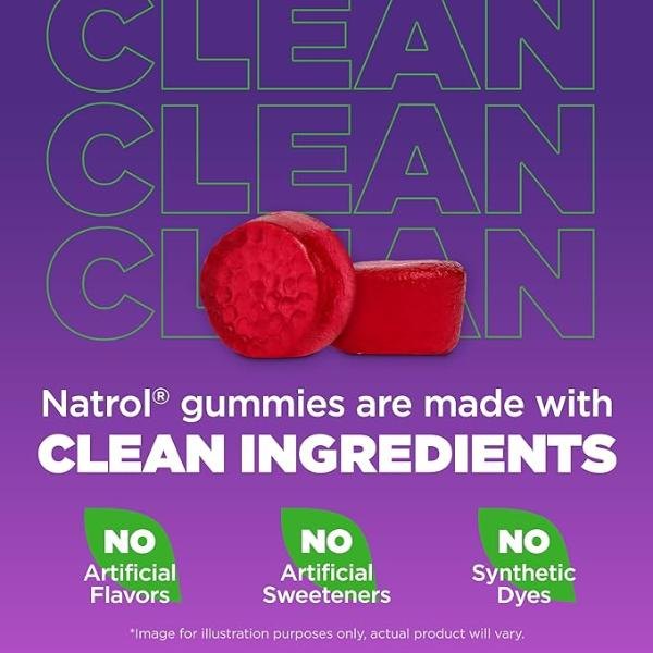 Natrol, 5mg Gummy, Melatonin, Strawberry, 90 Count