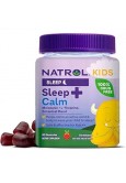 Natrol Kids Sleep Calm, Melatonin and L-Theanine, Supplement for Restful Sleep and Calming, Sleep Gummies for Kids, 60 Strawberry-Flavored Melatonin Gummies, 60 Day Supply