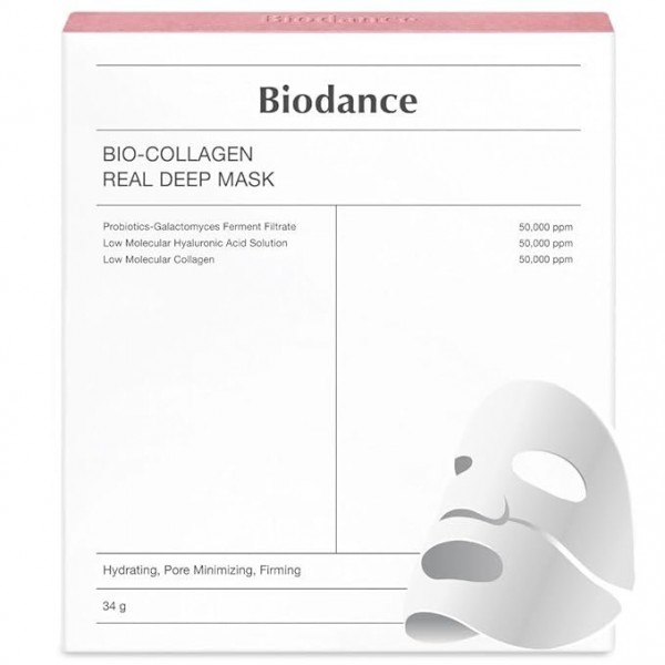 BIODANCE Bio-Collagen Real Deep Mask – Hydrating Overnight, Pore Minimizing, 34g