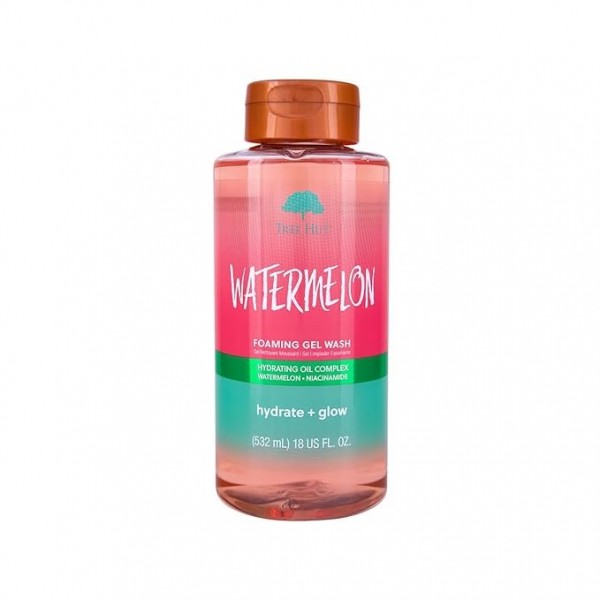 Tree Hut Watermelon Nourishing, Moisturizing & Hydrating Foaming Gel Wash, 532 ml