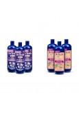 Dr Teals Kids 3-in-1 Sleep Bath & Boost & Renew Elderberry, 3 Pack Each, 591 ml (Total 6 Bottles)