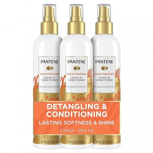 Pantene Pro-V Repair & Protect Conditioning Detangler Spray, Sulfate-Free, 250 ml (3 Pack)