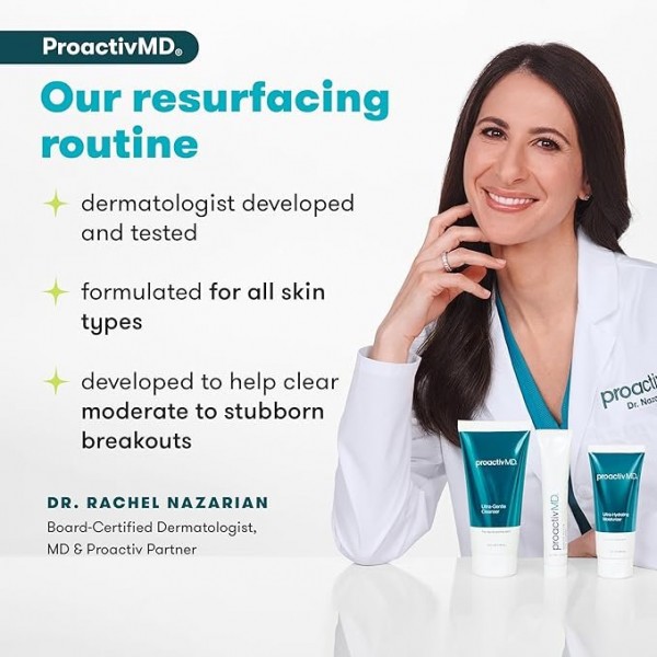 ProactivMD Adapalene Gel Acne Kit - Complete Skincare Solution, 30-Day Supply