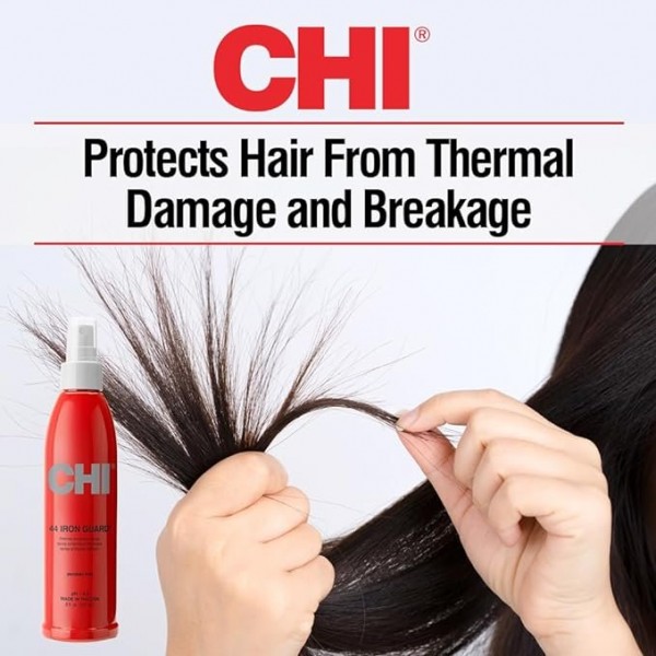 CHI Iron Guard Thermal Protection Spray and Infra Texture Dual Hair Spray Bundle, 237 ml & 77 ml