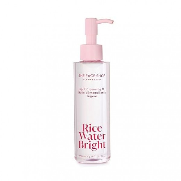 The Face Shop Rice Water Bright Cleansing Foam - Gentle Brightening Cleanser, 150ml