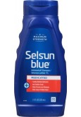 Selsun Blue Medicated Anti-Dandruff Shampoo with Menthol, Maximum Strength, 325 ml