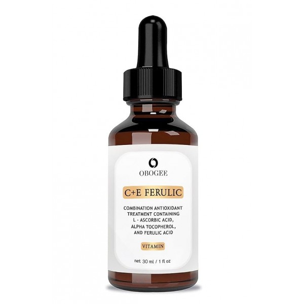 OBOGEE Ferulic Serum with Vitamin C - Brightening and Anti-Aging Serum for Radiant Skin