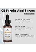 OBOGEE Ferulic Serum with Vitamin C - Brightening and Anti-Aging Serum for Radiant Skin