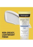 Neutrogena Sheer Zinc Oxide Dry-Touch Face Sunscreen SPF 50, Oil-Free, Non-Comedogenic, 59 ml