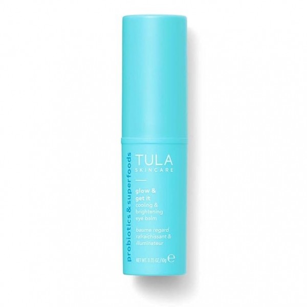 TULA Eye Balm Glow & Get It – Hydrate and Brighten, Dark Circle Treatment, Portable, 10 g