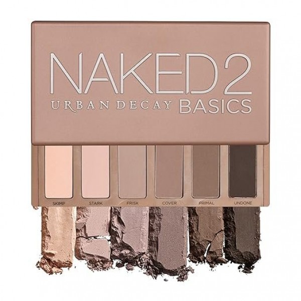 URBAN DECAY Naked 2 Basics Eyeshadow Palette, Powder Matte