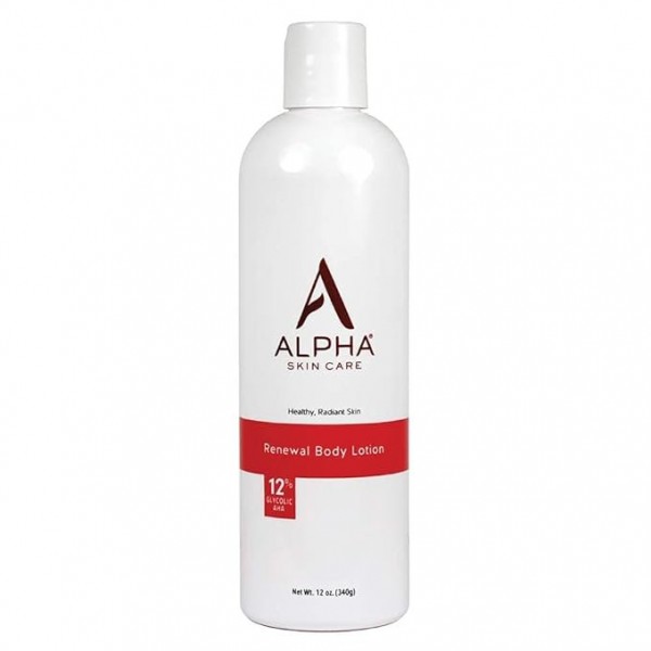 Alpha Skin Care Revitalizing Body Lotion with 12% Glycolic AHA, 354 ml