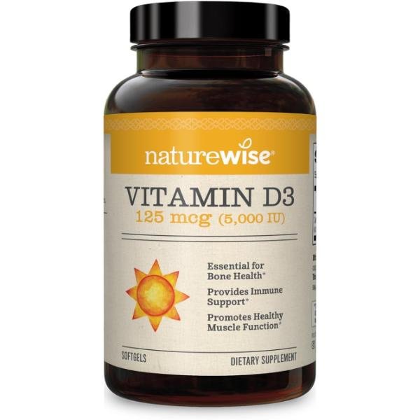 NatureWise Vitamin D3 5000 IU 360 Count