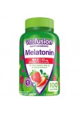 Vitafusion Max Strength Melatonin Gummy Supplements, 100 Count