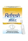 Refresh Optive MEGA-3 Lubricant Eye Drops Preservative-Free Artificial Tears, 0.4 mL