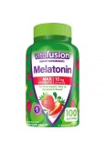 Vitafusion Max Strength Melatonin Gummy Supplements, 100 Count