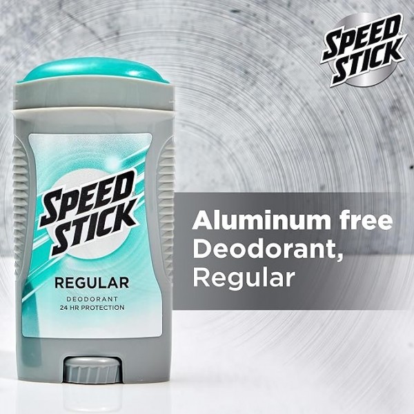 Speed Stick Mens Deodorant, Regular, 85 ml, 4 Pack