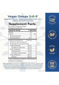 Purity Products Omega 3-6-9 Vegan and Vegetarian Omega Formula – “5 in 1” Essential Fatty Acid Complex, 60 Softgels