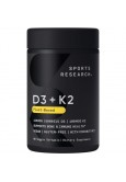 Sports Research Vitamin D3 K2 with Coconut Oil 60 Count Softgels