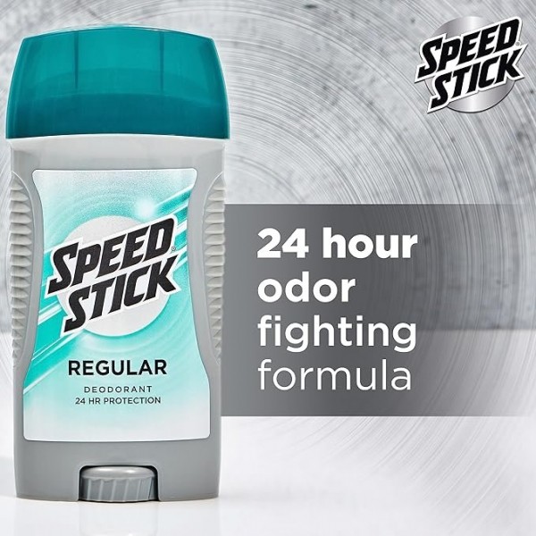 Speed Stick Mens Deodorant, Regular, 85 ml, 4 Pack