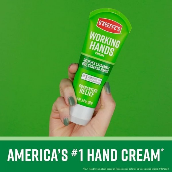 OKeeffes Working Hands Hand Cream, Relieves and Repairs Extremely Dry Hands, 85 ml *2