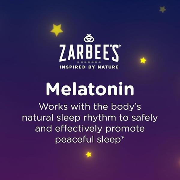 Zarbee's Kids 1mg Melatonin Gummy, 50 Count