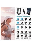 Fitness Tracker with Heart Rate & Blood Pressure Monitor