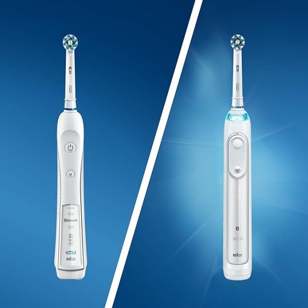 Oral-B Pro 5000 SmartSeries Power Rechargeable Electric Toothbrush, Bluetooth Connectivity, White Edition