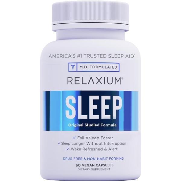 Relaxium Sleep Aid for Adults, 60 Capsules