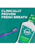 Toms of Maine Natural Wicked Fresh Alcohol-Free Mouthwash, Cool Mountain Mint, 473 ml*6