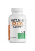 Bronson Vitamin K2 (MK7) with D3 Supplement 120 Capsules