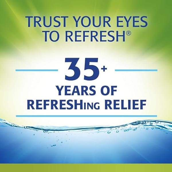 Refresh Relieva for Contacts Lubricant Eye Drops, 8 mL Sterile