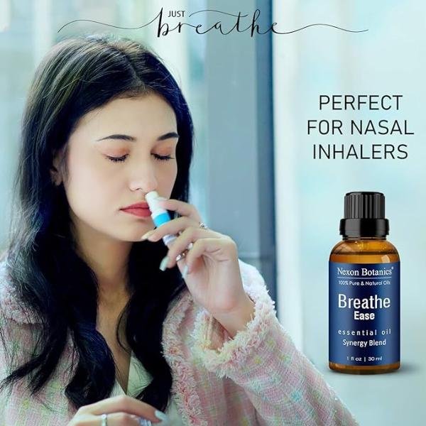 Breathe Essential Oil Blend 30 ml - Sinus Relief - Nexon Botanics