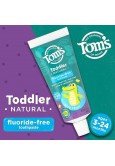 Toms of Maine Fluoride-Free Toddler Training Toothpaste, Mild Fruit, 50 ml (Pack of 3)