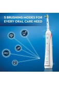 Oral-B Pro 5000 SmartSeries Power Rechargeable Electric Toothbrush, Bluetooth Connectivity, White Edition