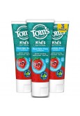 Toms of Maine Fluoride-Free Childrens Toothpaste, Silly Strawberry, 145 ml (Pack of 3)