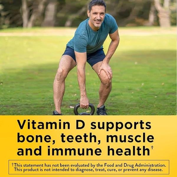 Nature Made Vitamin D3 K2 5000 IU 30 Softgels