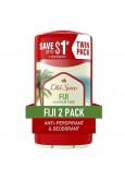 Old Spice Antiperspirant and Deodorant for Men, Fiji, Coconut & Tropical Wood Scent, 75 ml (Pack of 2)