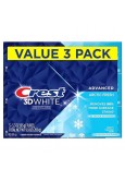 Crest 3D White Advanced Teeth Whitening Toothpaste, Arctic Fresh, 93 ml (Pack of 3)