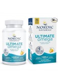 Nordic Naturals Ultimate Omega, Lemon Flavor – 60 Soft Gels, 1280 mg Omega-3 – High-Potency Fish Oil with EPA & DHA, 30 Servings