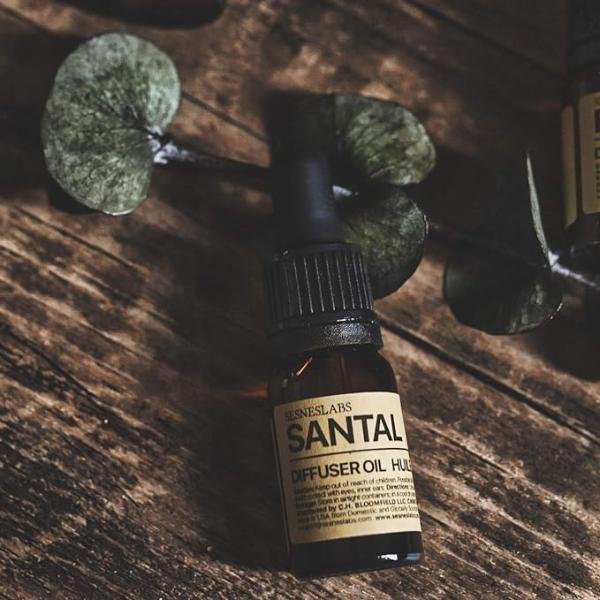 Santal Diffuser Oil - Luxury Amber, Coco, Vanilla, Cedar, Sandalwood, Musk Blend, 10 ml