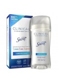 Secret Clinical Strength Antiperspirant and Deodorant for Women, Invisible Solid, Completely Clean, 75 ml