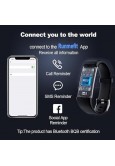 Fitness Tracker with Heart Rate & Blood Pressure Monitor