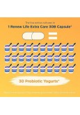 Renew Life Extra Care Digestive Probiotic Capsules – 30 Billion CFU, 30 Count