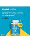 Qunol Fish Oil Omega 3 Mini Softgels – 1000mg, 180 Count, Lemon Flavor