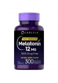 Carlyle Melatonin 12mg Fast Dissolve Tablets, Natural Berry Flavor, 300 Count